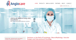 Desktop Screenshot of angiocare.nl