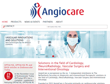 Tablet Screenshot of angiocare.nl